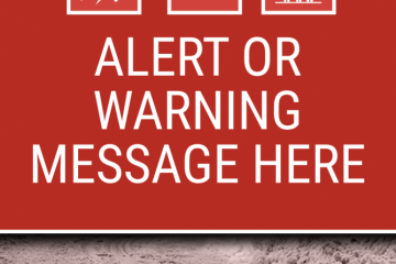 Alert Template 4P
