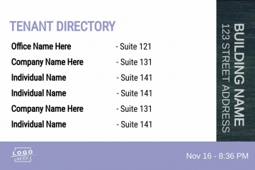 Directory Template 11L