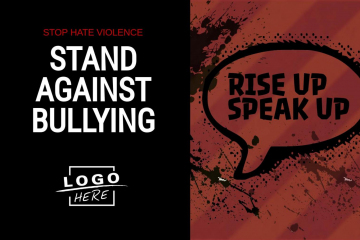 Arreya_Digital_Signage_Templates_School_Anti_Bullying_4L