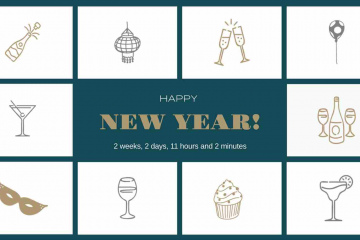Holidays New Years Template 4L