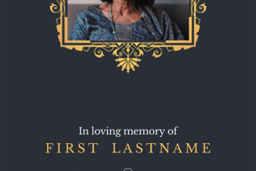 In Memory Of Templates 9P