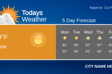 Weather Template 2L