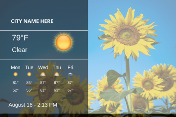 Weather Template 4L