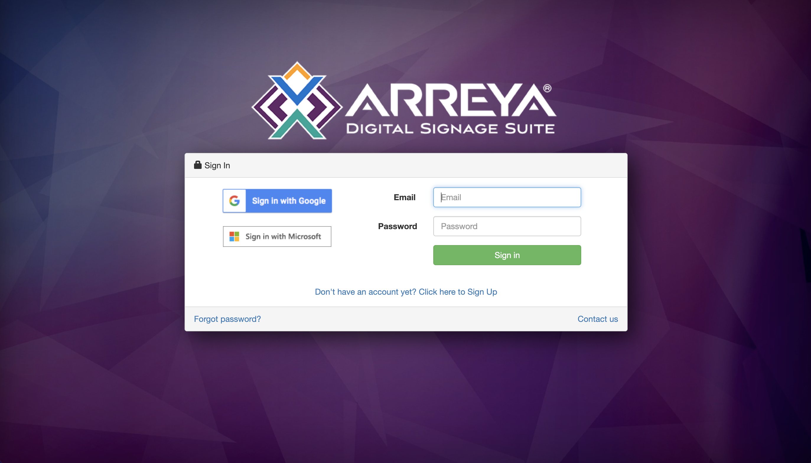 Login to Arreya Directly Through Channel URL