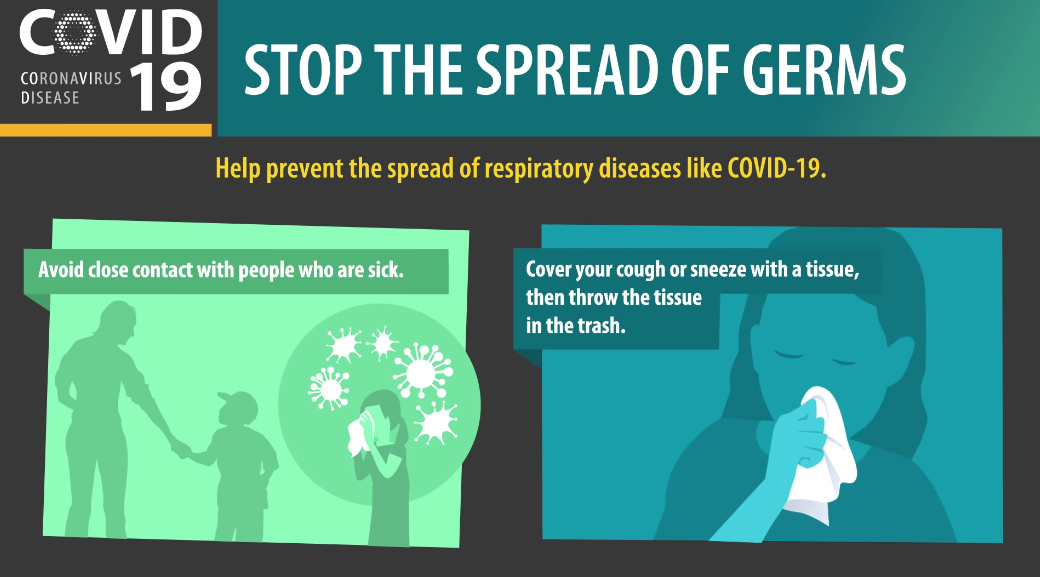 Youtube COVID-19 Stop Spread of Germs Thumbnail