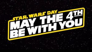 May 4 May The 4th Be With You Digital Signage Graphic