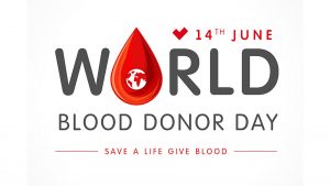 June 14 Blood Donor Day Digital Signage Graphic