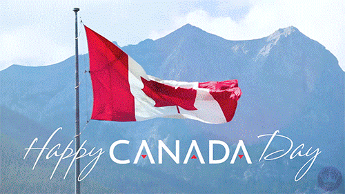 Canada Day Graphic for Digital Signage