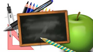 Back to School Digital Signage Graphic