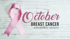 Breast Cancer Awareness Month Digital Signage Graphic