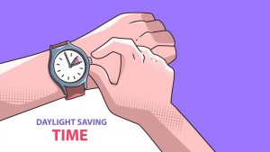 Daylight Savings November 07 Digital Signage Graphic