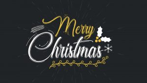 Merry Christmas Dec 25 Digital Signage Graphic