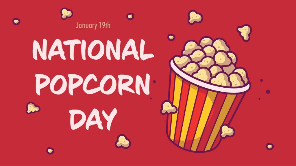 Popcorn Day Jan19 Arreya Digital Signage Graphic