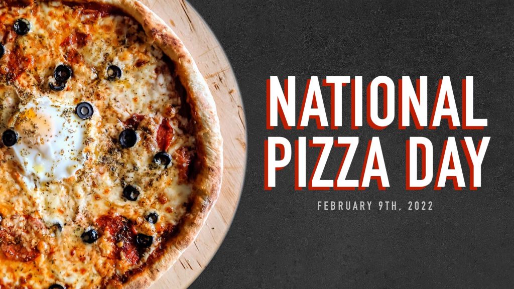 National Pizza Day Feb 9 Arreya Digital Signage Graphic