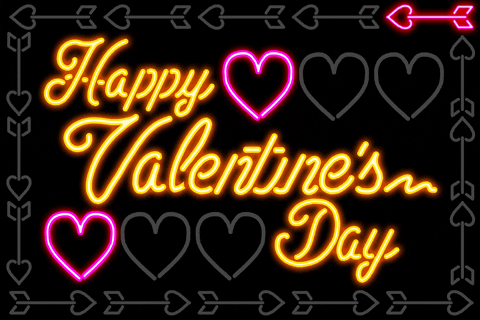 Valentines Day Feb 14 Digital Signage Graphic