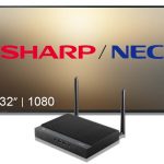 32 sharp nec chrome digital signage package