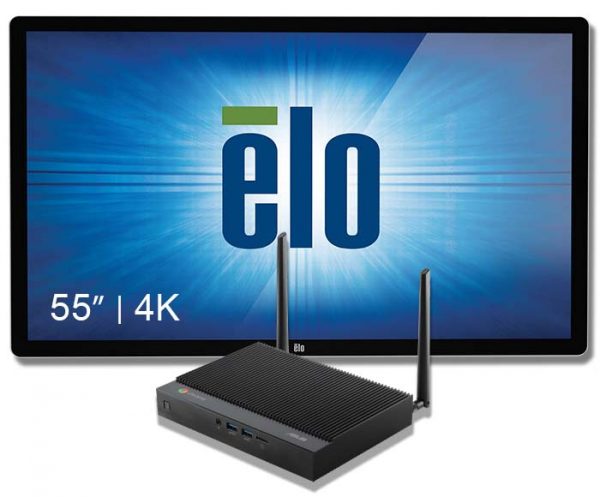 55 4k ELO touchscreen package