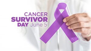 Cancer Survivors Day June 5 Arreya Digital Signage Graphic