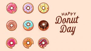 Happy Donut Day June 3 Arreya Digital Signage Graphic