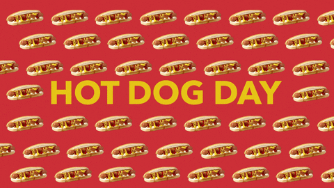National Hot Dog Day July 20 Arreya Digital Signage Graphic