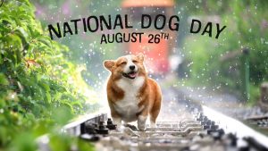 Dog Day August 26th Arreya Digital Signage Graphic