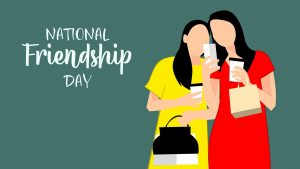 Friendship Day August 1st Arreya Digital Signage Graphic