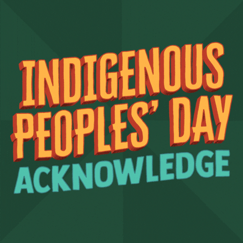 Indigenous Peoples' Day October 10 Arreya Digital Signage Graphic