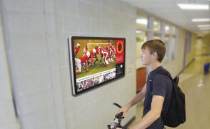 school digital signage athletics