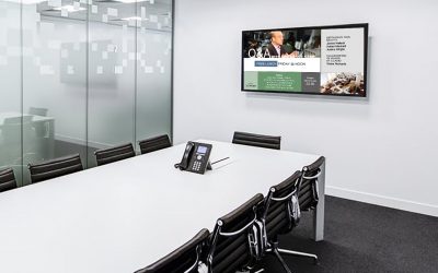 Revolutionizing the Modern Office with Digital Signage