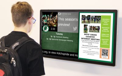 10 Ways to Use Digital Signage for School Districts