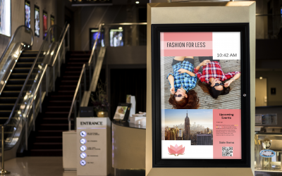 Improving Retail Experiences with Digital Signage