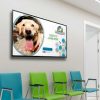 SPCA animal digital signage donor recognition